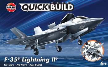 QUICKBUILD F-35 Lightning II Samolot z Klocków | J6040 AIRFIX
