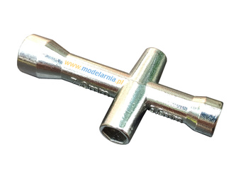 Klucz nasadowy 4,0/5,0/5,5/7,0mm