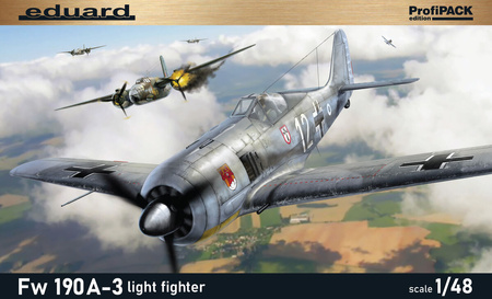 Focke-Wulf Fw 190A-3 light fighter 1:48 | 82141 EDUARD