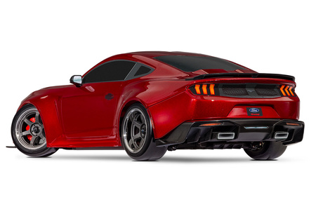 Traxxas 4-Tec Drift Ford Mustang RWD 1:10 Czerwony Samochód Zdalnie Sterowany Model RC | 105237-4-RED