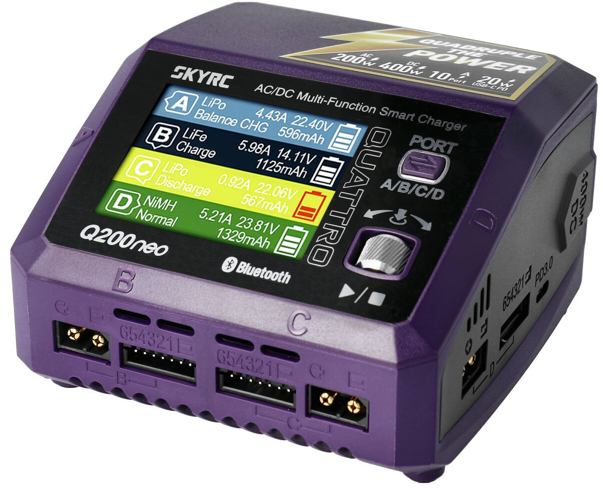 Ładowarka Czterokanałowa SKY RC Q200neo 4x100W | 3SK10197 pol_pl_Ladowarka-Czterokanalowa-SKY-RC-Q200neo-4x100W-3SK10197-SKY-RC-1016570_5