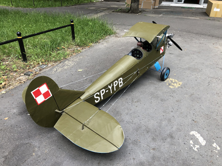 CSS-13 dwupłatowy model spalinowy (2850mm)