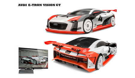 Audi E-Tron Vision GT Sport 3 FLUX 4WD 1/10 Brushless | 160202 HPI