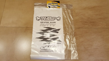 Naklejki Thunder Designs Graphic Mask "Nutty" - 59506 Team Orion