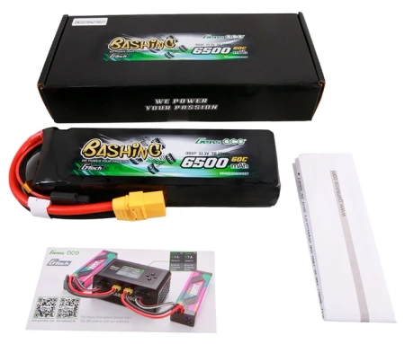 Akumulator LiPo 6500mAh 11,1V 60C 3S1P XT90 G-Tech Bashing | GEA653S60X9GT GENS ACE