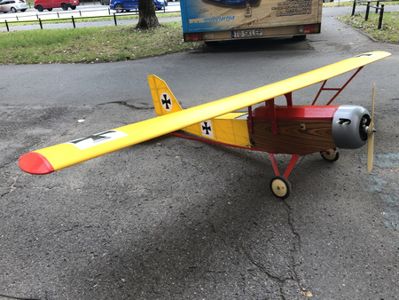 Fokker model spalinowy (2550mm)