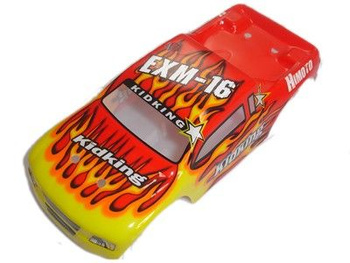 KAROSERIA MONSTER TRUCK 1:16 red - 18602