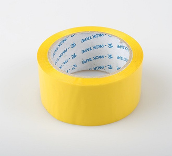 Taśma klejąca żółta - 66m | KAVAN