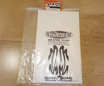 Naklejki Thunder Designs Graphic Mask "Tribal" - 59503 Team Orion