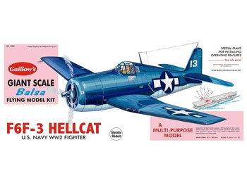 F6F-3 Hellcat 832mm - 1005 Guillow