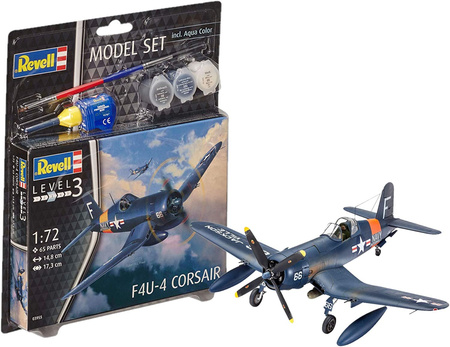 F4U-4 Corsair (model set) 1:72 | 63955 REVELL