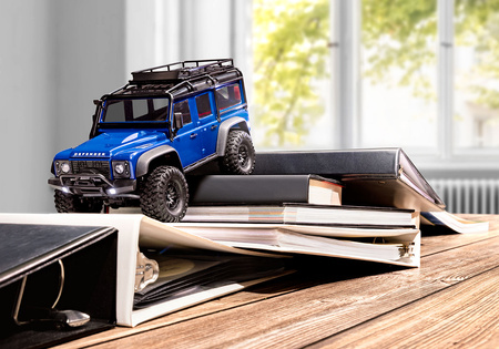 Traxxas TRX-4M Land Rover Defender 1/18 4x4 Crawler RC Zielony Samochód Terenowy Zdalnie Sterowany | 97054-1-GRN