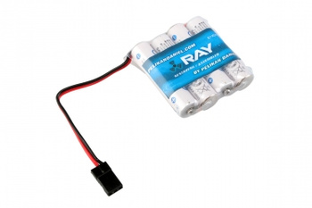 Pakiet 4,8V - 4xAAA Eneloop 800mAh (Płaski)