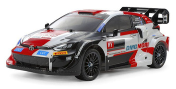 Tamiya Toyota Gazoo Racing WRT/GR Yaris TT-02 1/10 KIT Samochód Zdalnie Sterowany Model RC do Złożenia | TA-58716