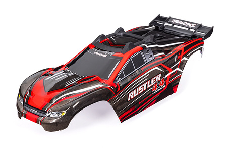 Karoseria 1:10 Rustler 4X4 Truggy (czerwona) | 6740-RED TRAXXAS