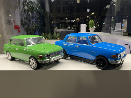 Karoseria 1/10 Wartburg 353 Clear Body (przezroczysta) | MKWARBI