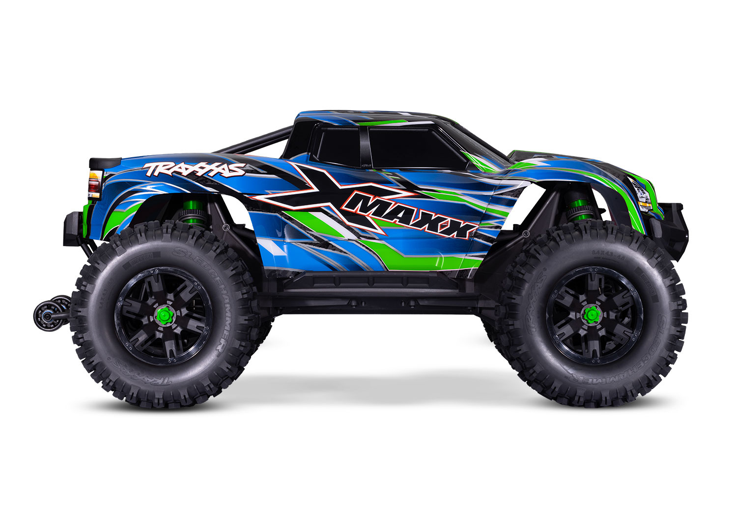 Traxxas Slash 4X4 BL-2S 1:10 4WD Zielony Samochód Zdalnie Sterowany Model RC | 68154-4-GRN pol_pl_Traxxas-Slash-4X4-BL-2S-1-10-4WD-Zielony-Samochod-Zdalnie-Sterowany-Model-RC-68154-4-GRN-1017440_2