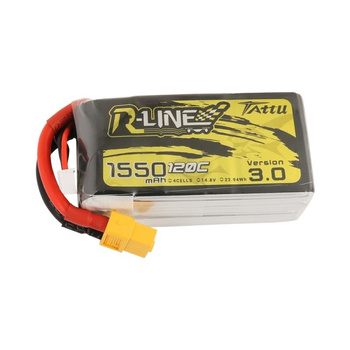 Pakiet LiPo 1550mAh 14,8V 4S 120C | R-Line GENS ACE & TATTU