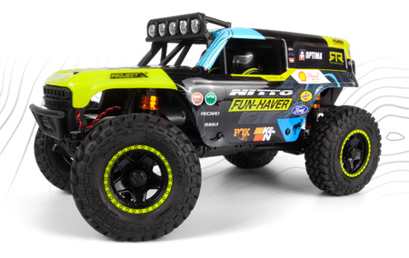 Venture18 U4 Ford Bronco 4400 RTR 4WD 2,4GHz LED 1:18 Crawler Żółty Samochód Zdalnie Sterowany Model RC | 160804 HPI RACING