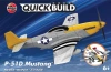 QUICKBUILD P-51D Mustang Samolot z Klocków | J6016 AIRFIX