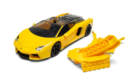 QUICKBUILD Lamborghini Aventador LP 700-4 Samochód z Klocków | J6026 AIRFIX