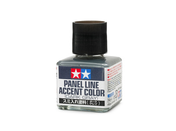 Panel Line Accent Color - Dark Gray - 40ml | Tamiya 87199