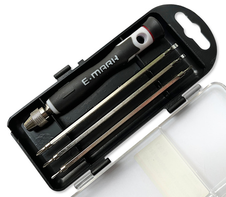 Zestaw Śrubokrętów Wkrętaków 6w1 Płaski Krzyżak | T66152 E-MARK