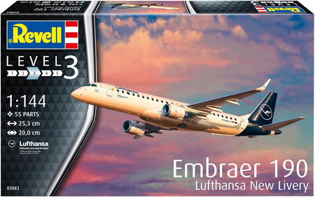 Embraer 190 (Lufthansa New Livery) 1:144 | 03883 REVELL
