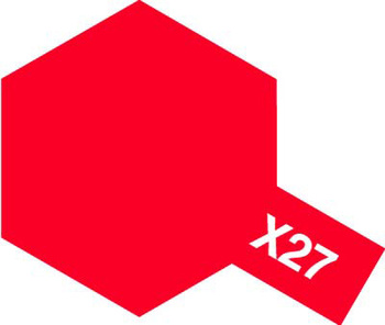 Farba Emalia X-27 CLEAR RED 10ml - Tamiya 80027