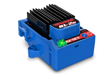 RUSTLER VXL 1:10 - bezszczotkowy BL-2s niebieski - 67164-4BLUE TRAXXAS