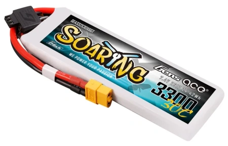 Akumulator LiPo 3300mAh 7,4V 30C 2S1P XT60 G-Tech Soaring | GEA332S30X6GT GENS ACE