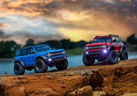 Traxxas TRX-4M Ford Bronco 1/18 4x4 Crawler RC Niebieski Samochód Terenowy Zdalnie Sterowany | 97074-1-BLUE