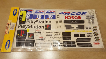 Naklejki do ABT Audi TT-R DTM 1:8 - 69176 Carson