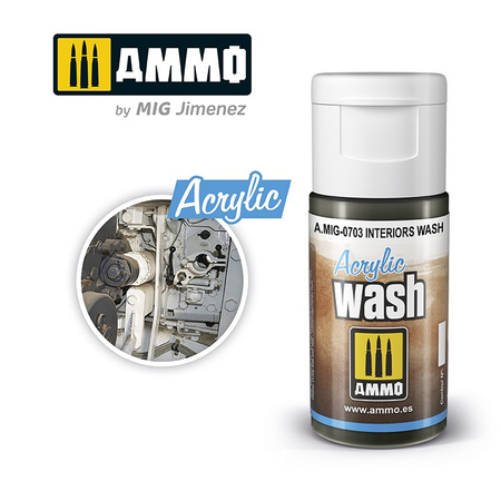 Acrylic Wash (Interiors) | A.MIG 0703 AMMO
