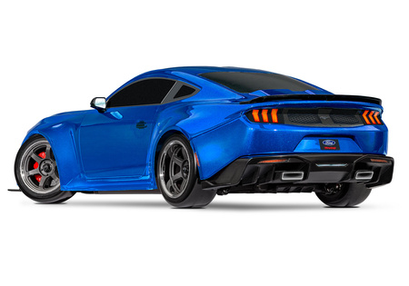 Ford Mustang 4-Tec Drift Car Rear Wheel Drive 1/10 (niebieski) | 105237-4-BLUE TRAXXAS