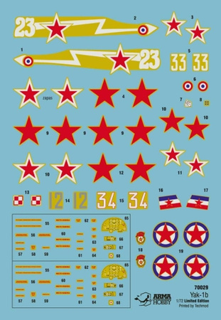 Yakovlev Yak-1b in Allied Service | Arma Hobby 70029