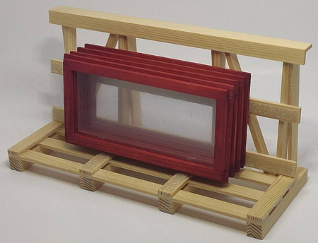 Paleta do transportu okien (1:14) - brązowe | EPF002 TINY LOGISTICS