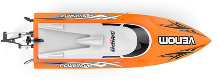 Motorówka Model Łodzi RC Venom 324mm Pomarańczowa | UDI001-ORANGE UDI RC