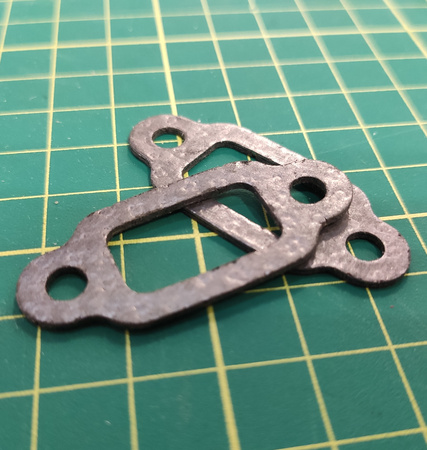 Uszczelka wydechu 450x200x1mm (2 szt.) | HPI 15481