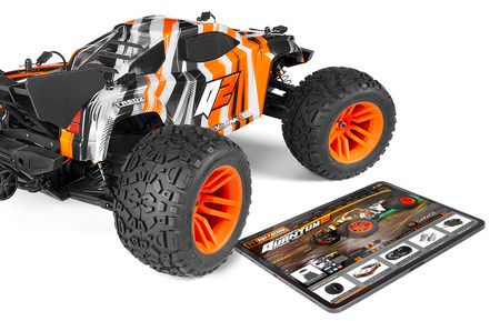 Maverick Quantum2 XT Stadium Truck 4WD 1/10 Pomarańczowy Samochód Zdalnie Sterowany Model RC | 150403