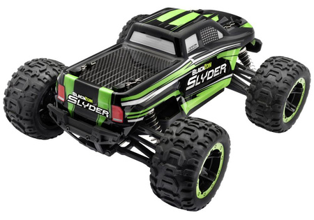 BlackZon Slyder MT Monster Truck 1/16 4WD Zielony Samochód Zdalnie Sterowany Model RC | 540100