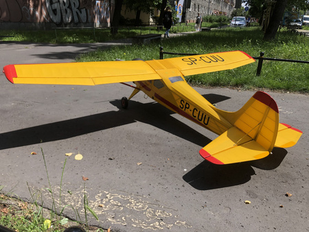 Yakovlev Yak-12A (Jak-12 SP-CUU) model spalinowy (2600mm)