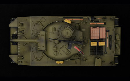 Czołg Zdalnie Sterowany U.S. Medium Tank M4A3 Sherman 1:16 RTR 2,4Ghz Model RC | 3898-1B HENG LONG