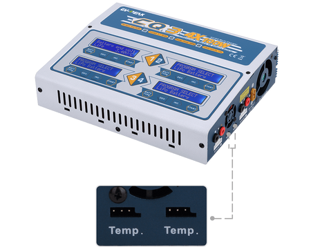 Ładowarka CQ3 4x100W (10A) - EV-PEAK