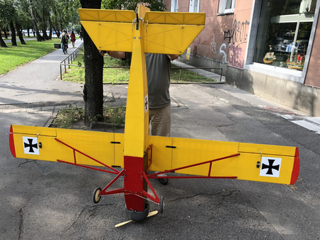 Fokker model spalinowy (2550mm)