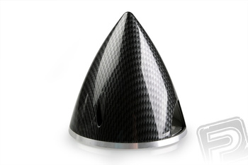 Kołpak CARBON z duralową podstawą 70 mm