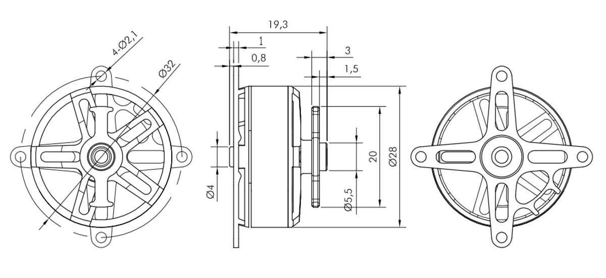 Silnik Bezszczotkowy Kavan Pro 2809-2300 2300KV 2S 60W 8,5A Wał 3mm Ciąg 220g | KAV30.2004 pol_pl_Silnik-Bezszczotkowy-Kavan-Pro-2809-2300-2300KV-2S-60W-8-5A-Wal-3mm-Ciag-220g-KAV30-2004-1017707_3