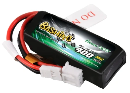Akumulator LiPo 400mAh 7,4V 35C 2S1P Molex Bashing | GEA4002S35MOLEX GENS ACE