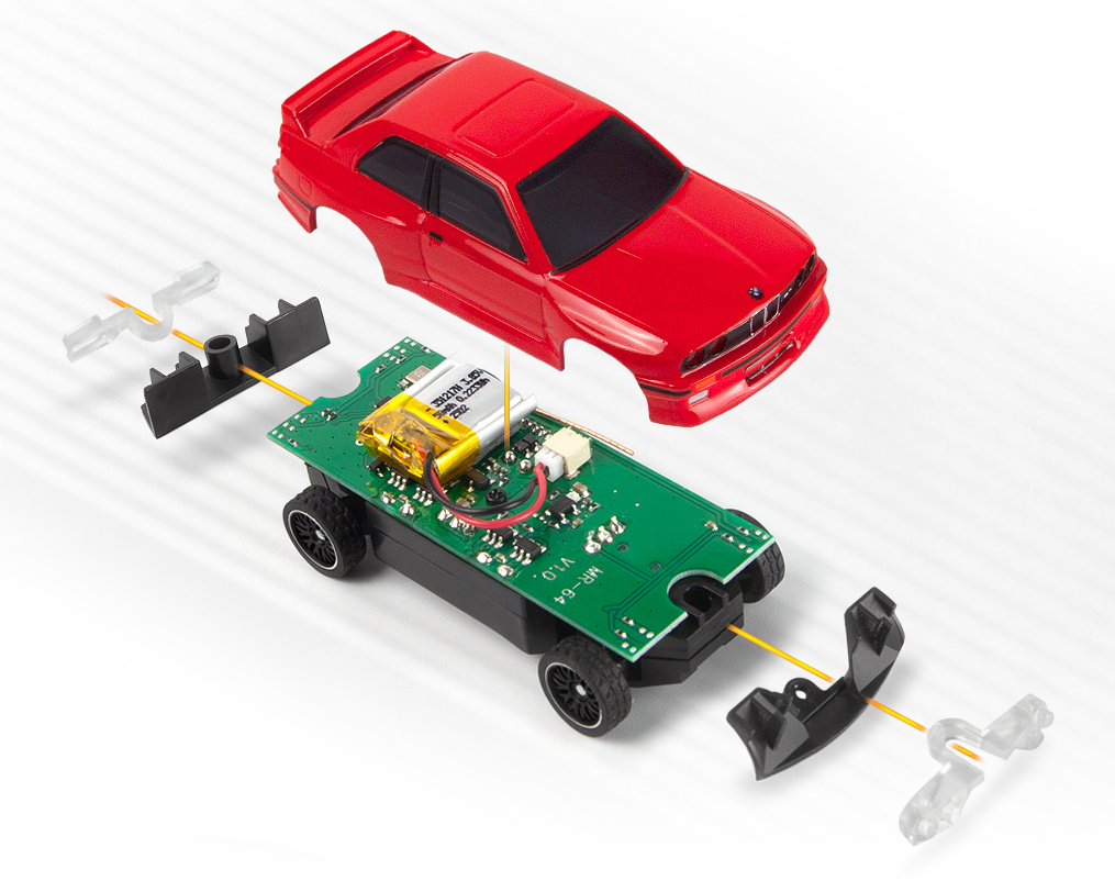 1969 Ford Mustang RTR-X Nano Table Top Racer 1/64 Samochód Zdalnie Sterowany Model RC | 160980 HPI RACING pol_pl_1969-Ford-Mustang-RTR-X-Nano-Table-Top-Racer-1-64-Samochod-Zdalnie-Sterowany-Model-RC-160980-HPI-RACING-1016895_12