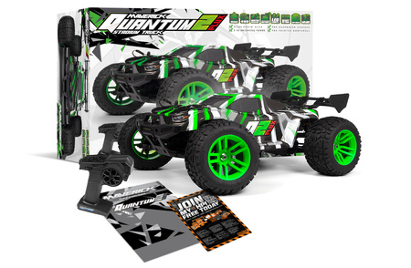 Maverick Quantum2 XT Flux Stadium Truck 4WD 1/10 Zielony Samochód Zdalnie Sterowany Model RC | 150408